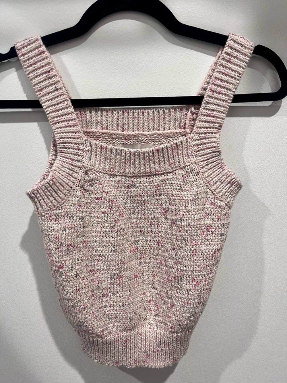 LOFT‎ Pink Flecked Knit Tank